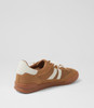 Prognosis Tan Microsuede Sneakers
