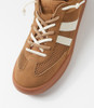 Prognosis Tan Microsuede Sneakers