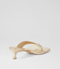 Cerson Gold Metallic Sandals