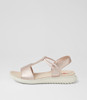 Extello Champagne Sandals