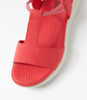 Extello Red Sandals