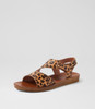 Kandre Leopard Sandals