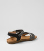 Faang Black Sandals