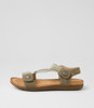 Faang Khaki Sandals