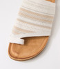 Fillow Beige Multi Fabric Sandals