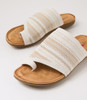 Fillow Beige Multi Fabric Sandals