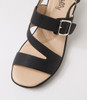 Berton Black Sandals