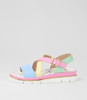 Hello Kitty Bliss Blue Multi Sandals