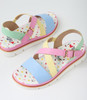 Hello Kitty Bliss Blue Multi Sandals