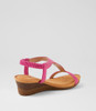 Sovel Fuchsia Shimmer Multi Sandals