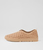 Tushella Light Taupe Microsuede Sneakers