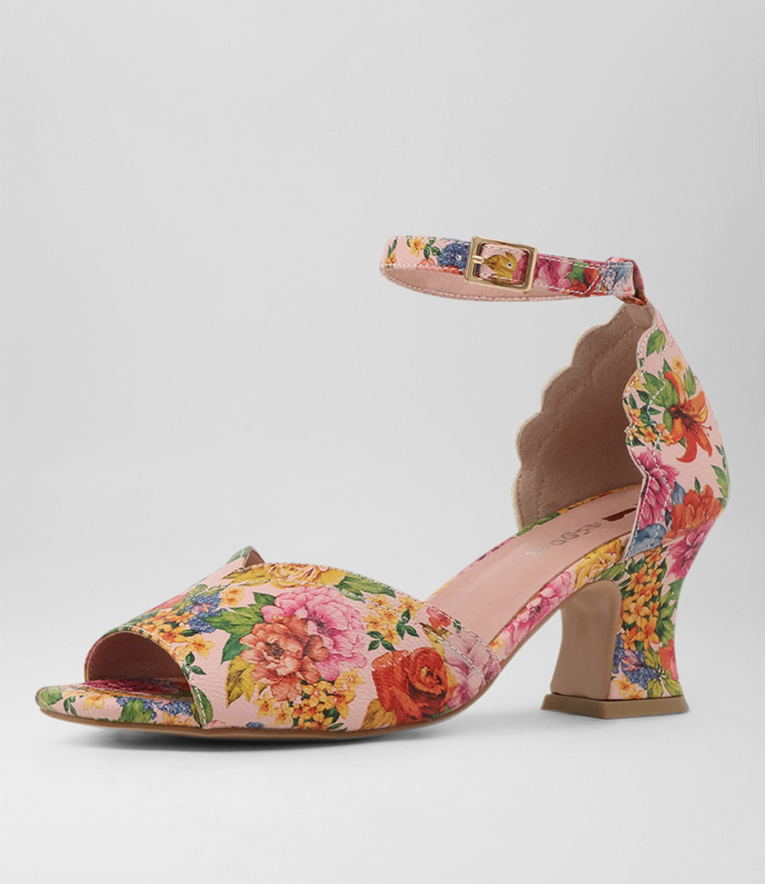 Wileda Pink Floral Sandals I Love Billy