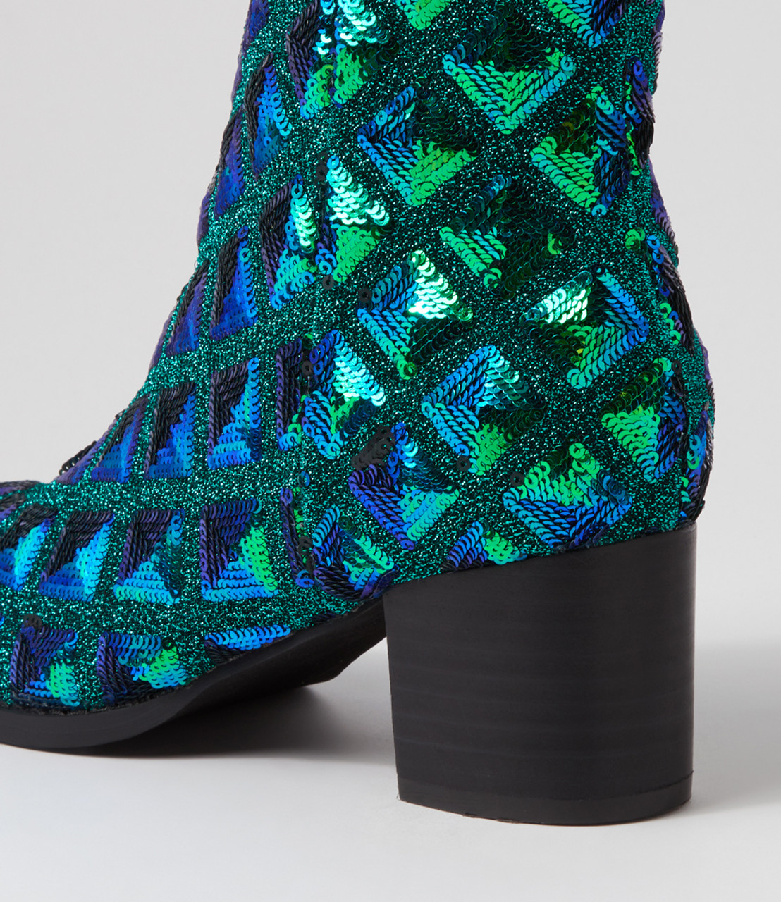 Mermaid sales sequin boots