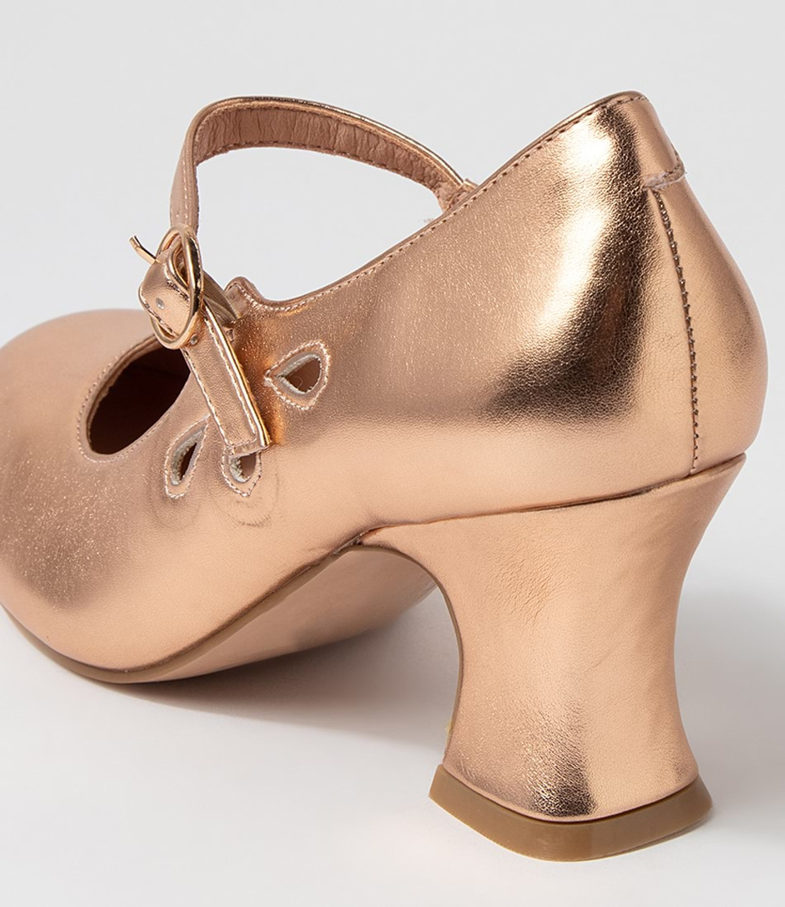 Rose gold store mary jane shoes