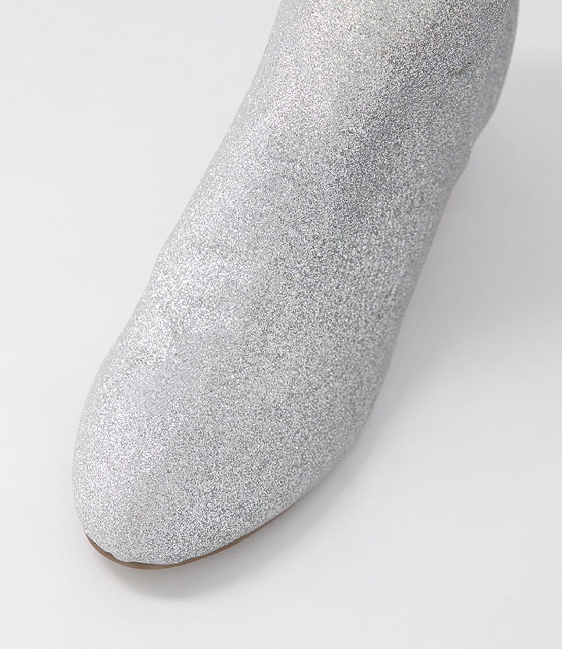 Klash Silver Glitter Ankle Boots - I Love Billy