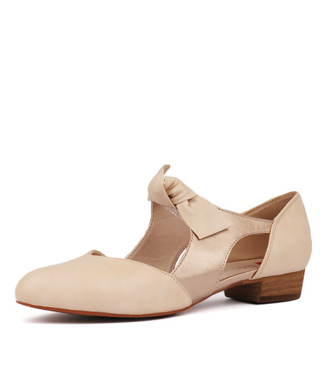 ESTELLA NUDE-ROSE GOLD FLAT