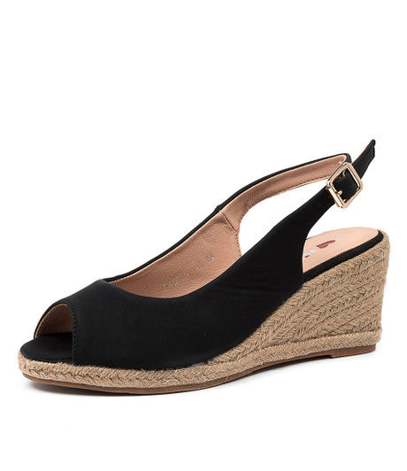 FABIANA BLACK SANDAL
