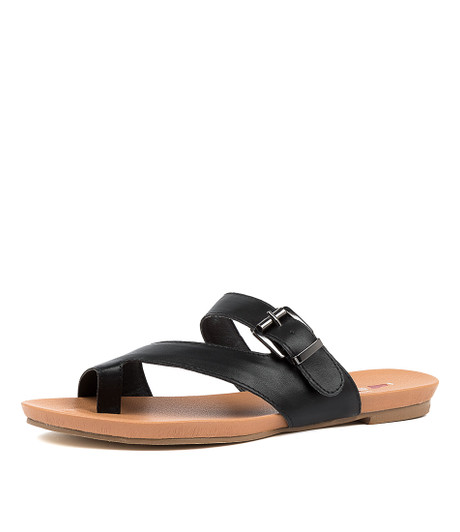 JIBBARD BLACK SANDALS
