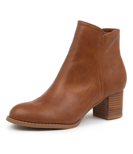 JAYA TAN ANKLE BOOTS