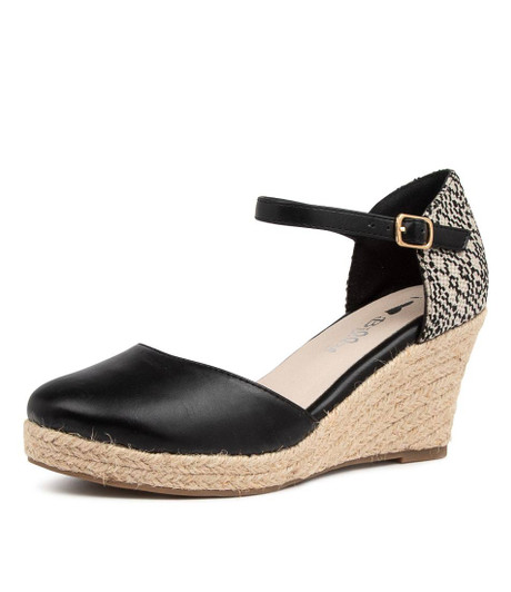 KERSER IL BLACK BLACK STITCH SMOOTH FABRIC