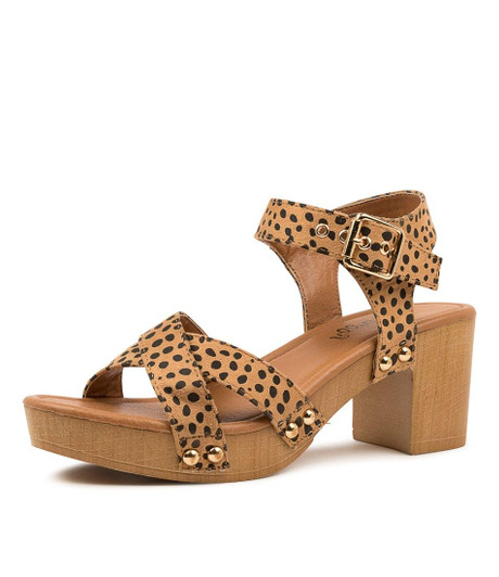 LUSCIOUS IL NUDE CHEETAH MICROSUEDE