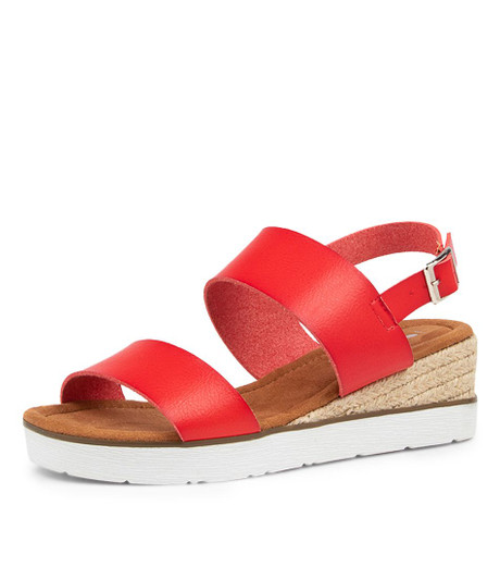 Olant Red Sandals