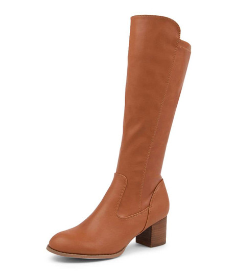 Juddy Tan Knee High Boots
