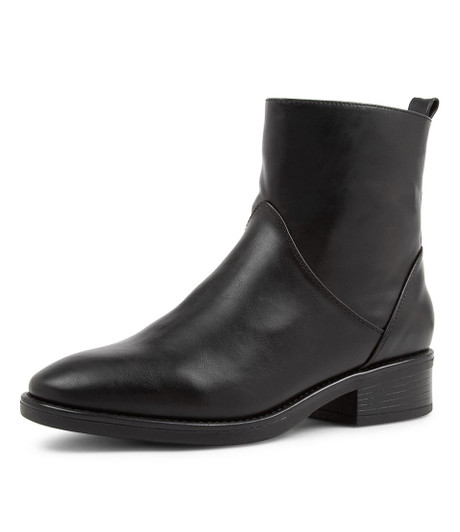 Taranto Black Ankle Boots