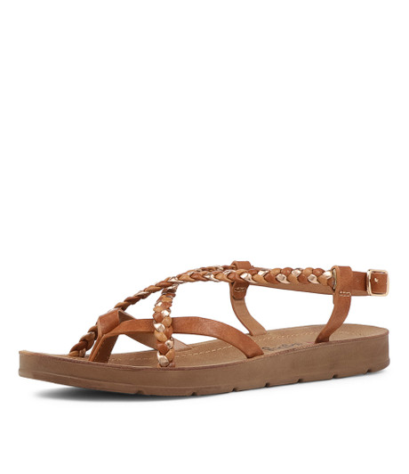 Makka Tan Multi Sandals