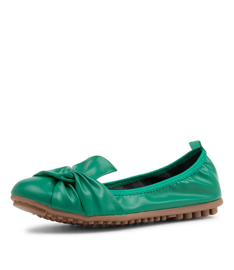 Clayne Emerald Ballet Flats