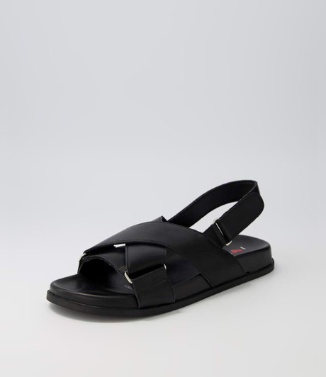 Hyperno Black Sandals