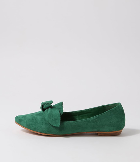 Bowen Green Microsuede Ballet Flats