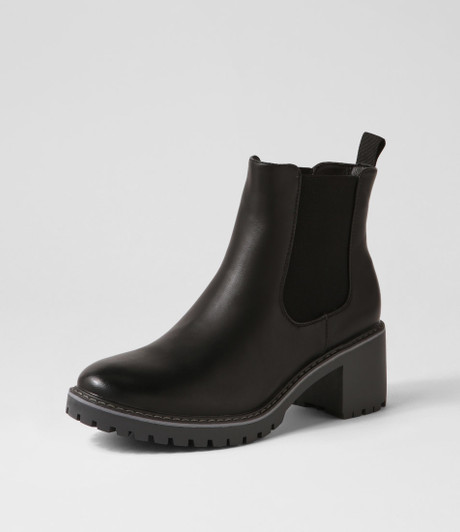 Brato Black Chelsea Boots
