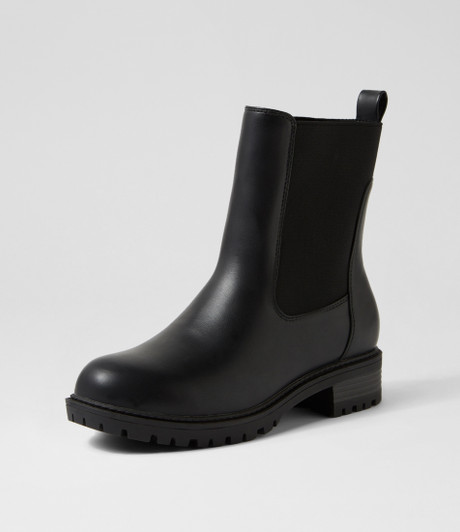 Alchero Black Chelsea Boots