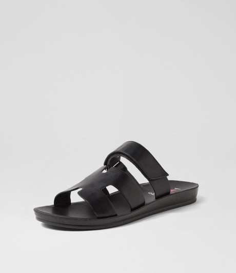 Kistali Black Sandals