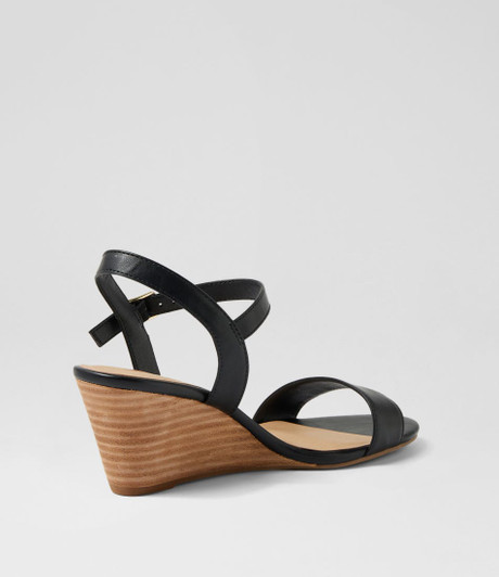 Gundy Black Sandals
