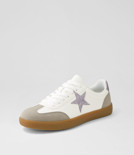 Surlu Grey White Silver Multi Sneakers