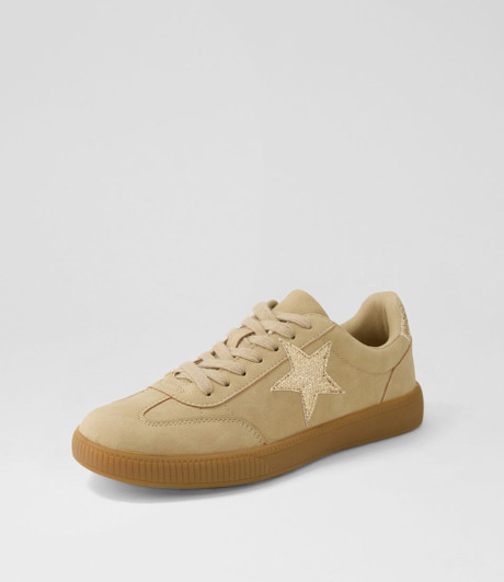 Surlu Sand Pale Gold Multi Sneakers