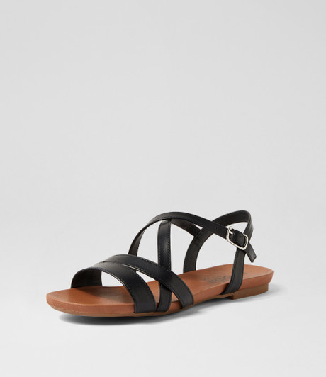 Seratu Black Sandals