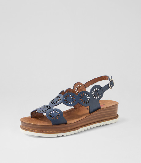 Reigh Navy Sandals