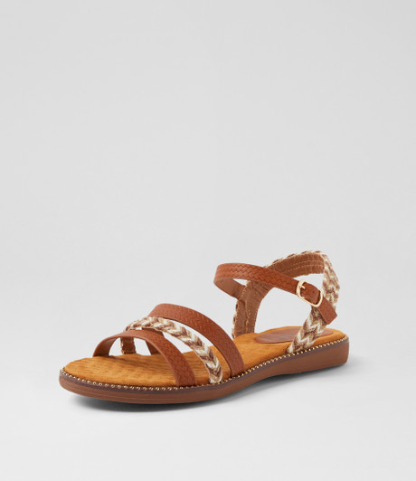 Ileena Tan Multi Sandals