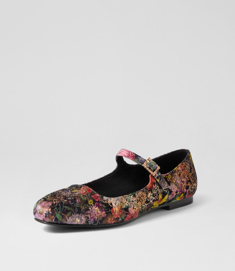 Shali Majestic Velvet Flat Shoes