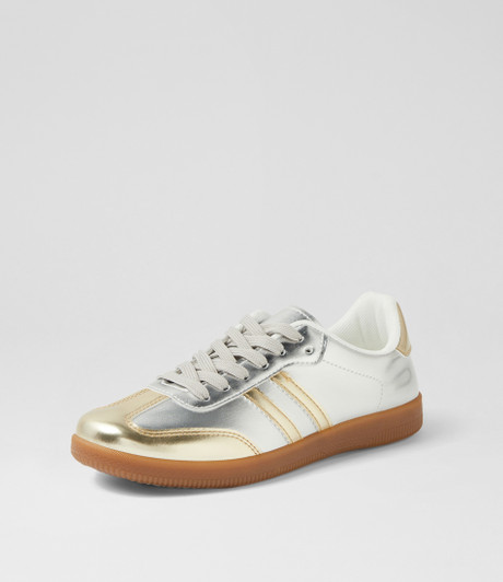 Destine Gold Silver Multi Sneakers
