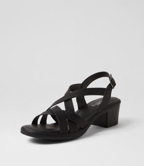 Berkon Black Sandals