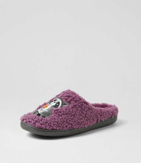 Lacoon Mauve Multi Slippers