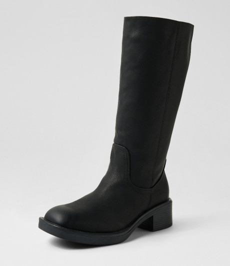 Illuminate Black Knee High Boots