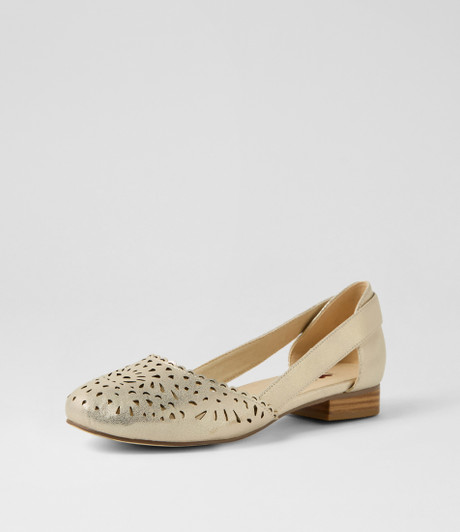 Alkoxy Champagne Dust Flat Shoes