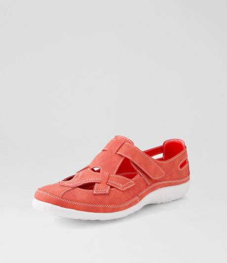 Lemingo Rust Nubuck Pu Flat Shoes