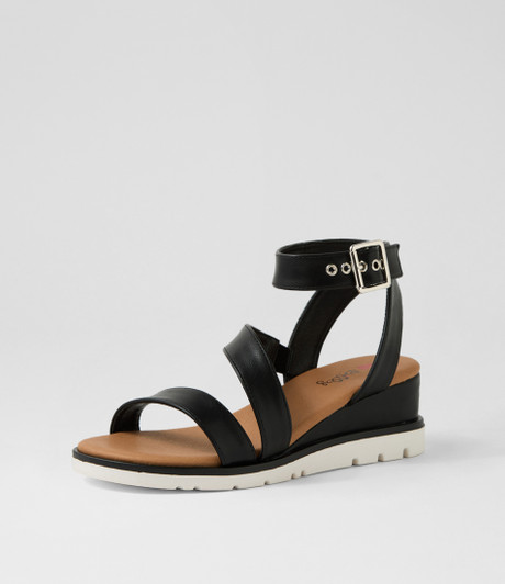 Ranan Black Sandals