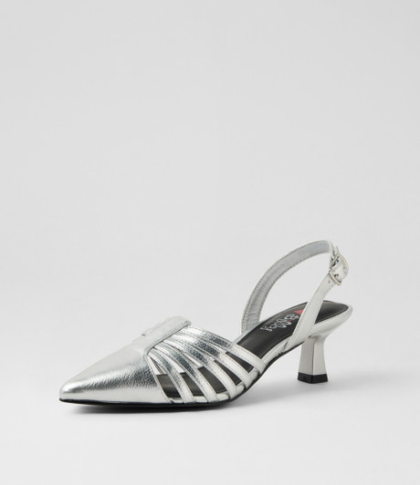 Karlene Silver Heels